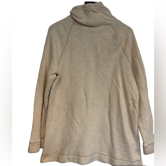 J Crew Draw String Cowl neck Sweatshirt - Picture 2 of 7